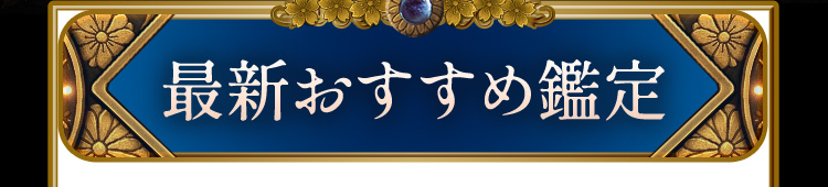 最新おすすめ鑑定